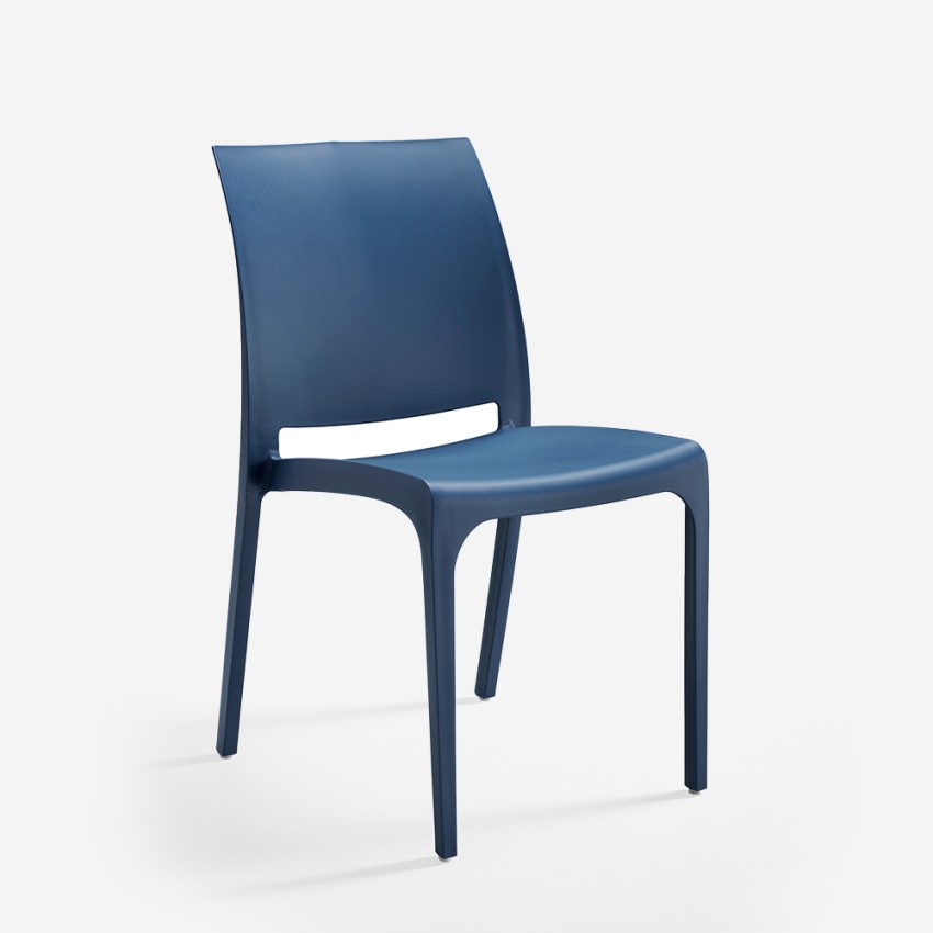 Chaise empilable pour bar restaurant tendance jardin extérieur intérieur Volga BICA