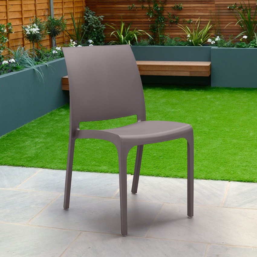 Chaise empilable pour bar restaurant jardin extérieur intérieur ventes exceptionnelles Volga BICA