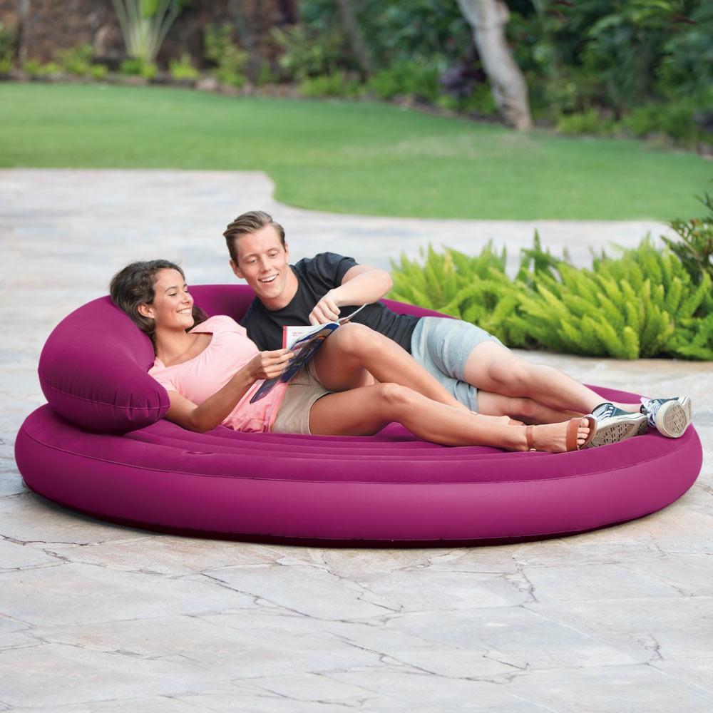 Intex ULTRA Lit salon Matelas 191 x 53 cm circulaire