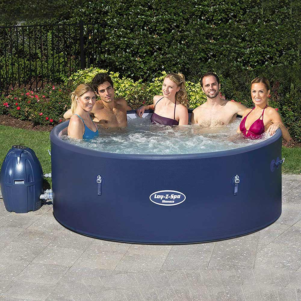Bestway 54113 Lay Z Monaco Airjet Hydromassage Et Jacuzzi Gonflable Bestway 54113 Lay Z Monaco Airjet Hydromassage Et Jacuzzi Gonflable