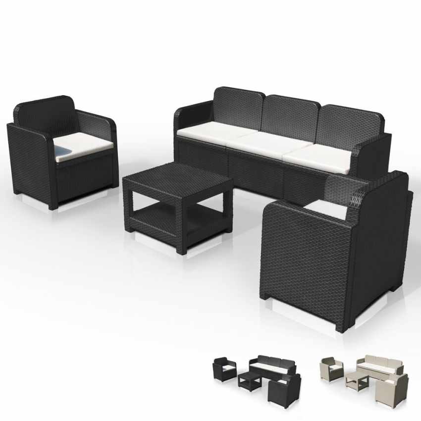 s7715 salon de jardin grand soleil positano en poly rotin canap table basse fauteuils 5 - Salon De Jardin Exterieur s7715 salon de jardin grand soleil positano en poly rotin canap table basse fauteuils 5 - Salon De Jardin Exterieur