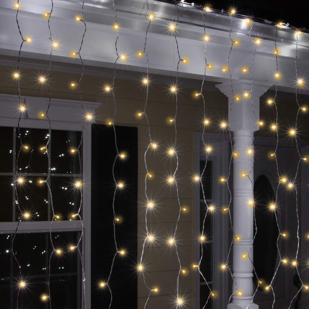 Lumières de Noël solaires pour les extérieurs de vos maisons 100 LED