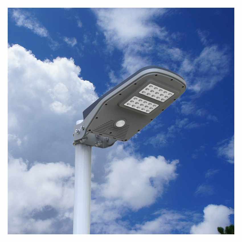 Lampadaire Solaire à LED lampe poteaux d' extérieur avec Panneau — free download