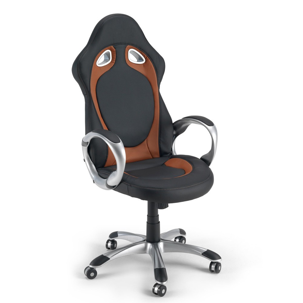 Fauteuil De Bureau Sport Gamer Chaise Ergonomique Similicuir Race