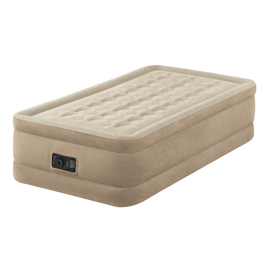 Matelas Gonflable une personne Confort avec Pompe Intégrée ...