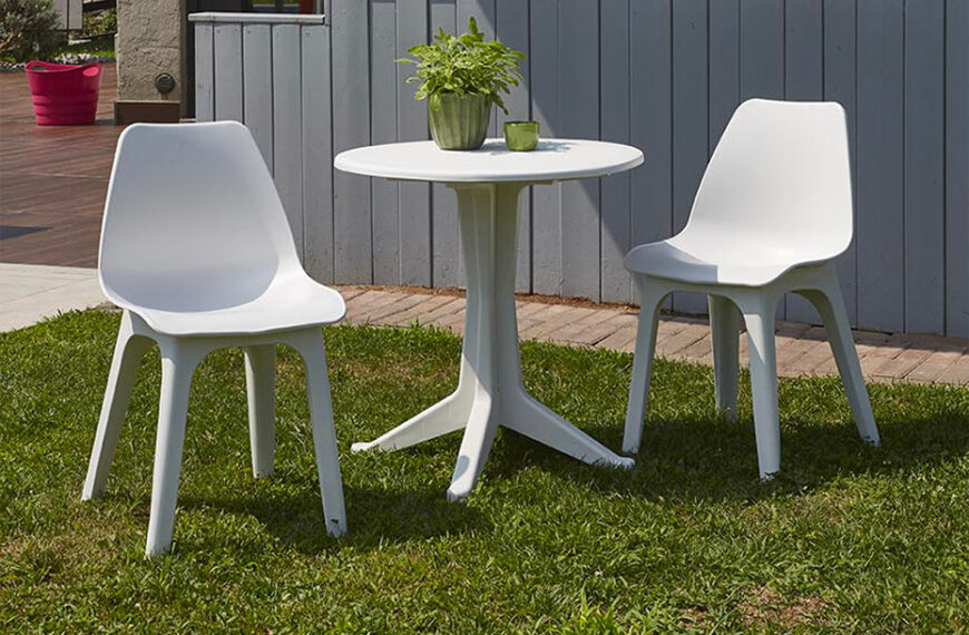 Chaises de jardin en plastique : commodité et design