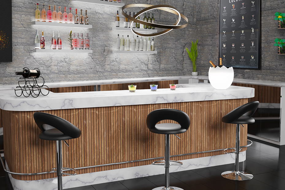 arredamento moderno per bar